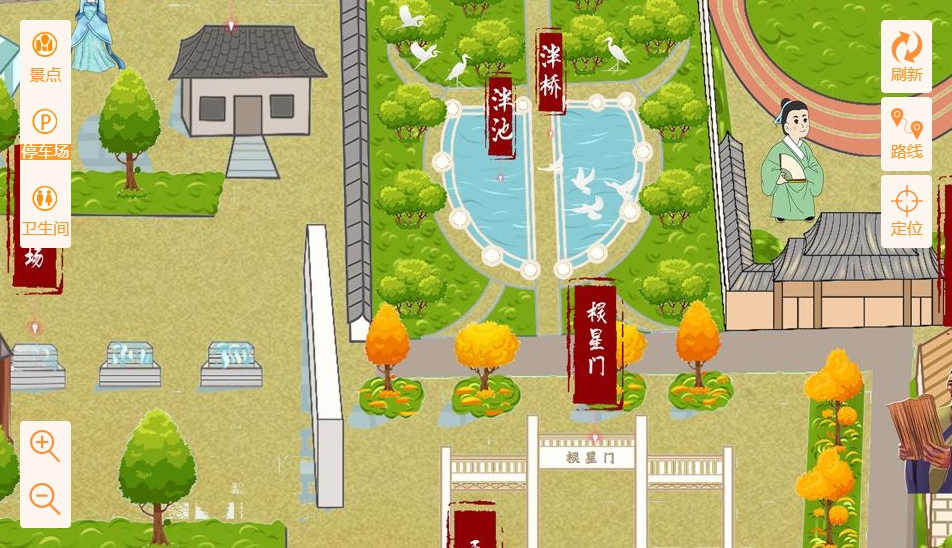 通什镇手绘地图景区语音讲解导览系统：智慧景区建设的基石